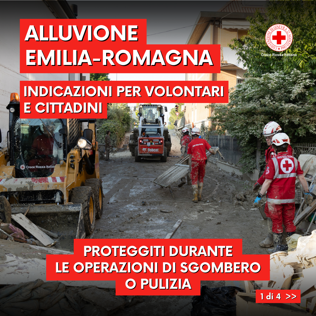 ALLUVIONE EMILIA ROMAGNA: INDICAZIONI