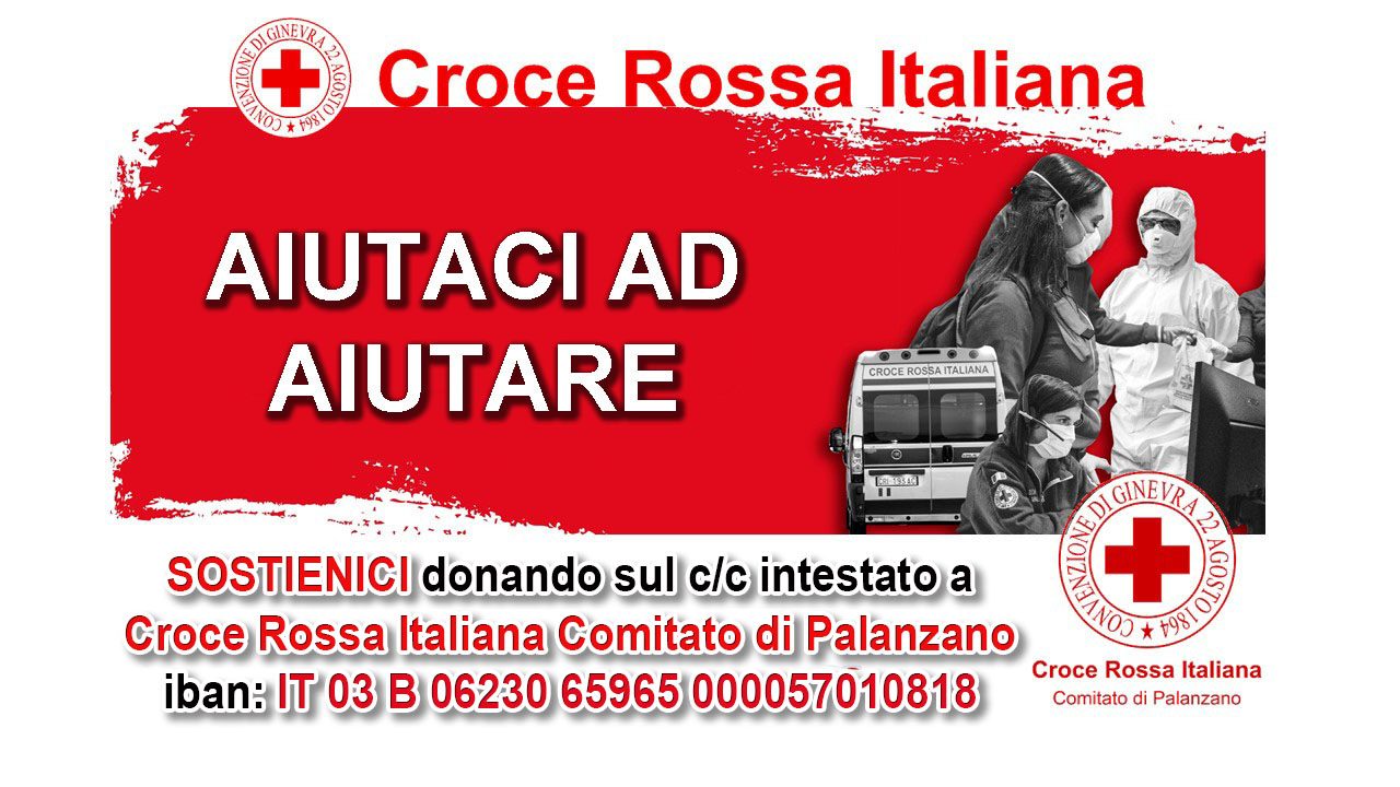 SOSTIENI LA CROCE ROSSA DI PALANZANO