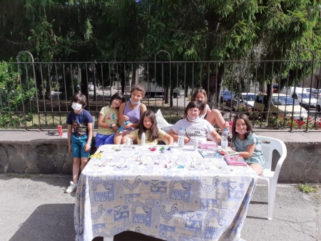 DONAZIONE ALLA CRI DA PARTE DI GIOVANI DI PALANZANO